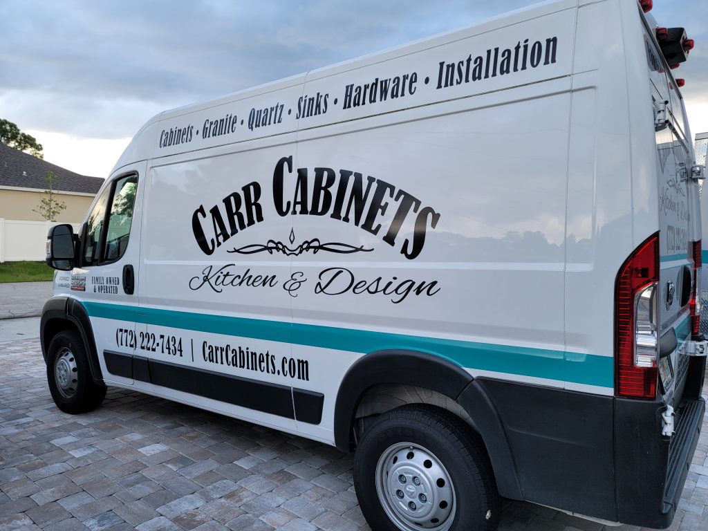 Carr Cabinets, Cabinet Installation vans