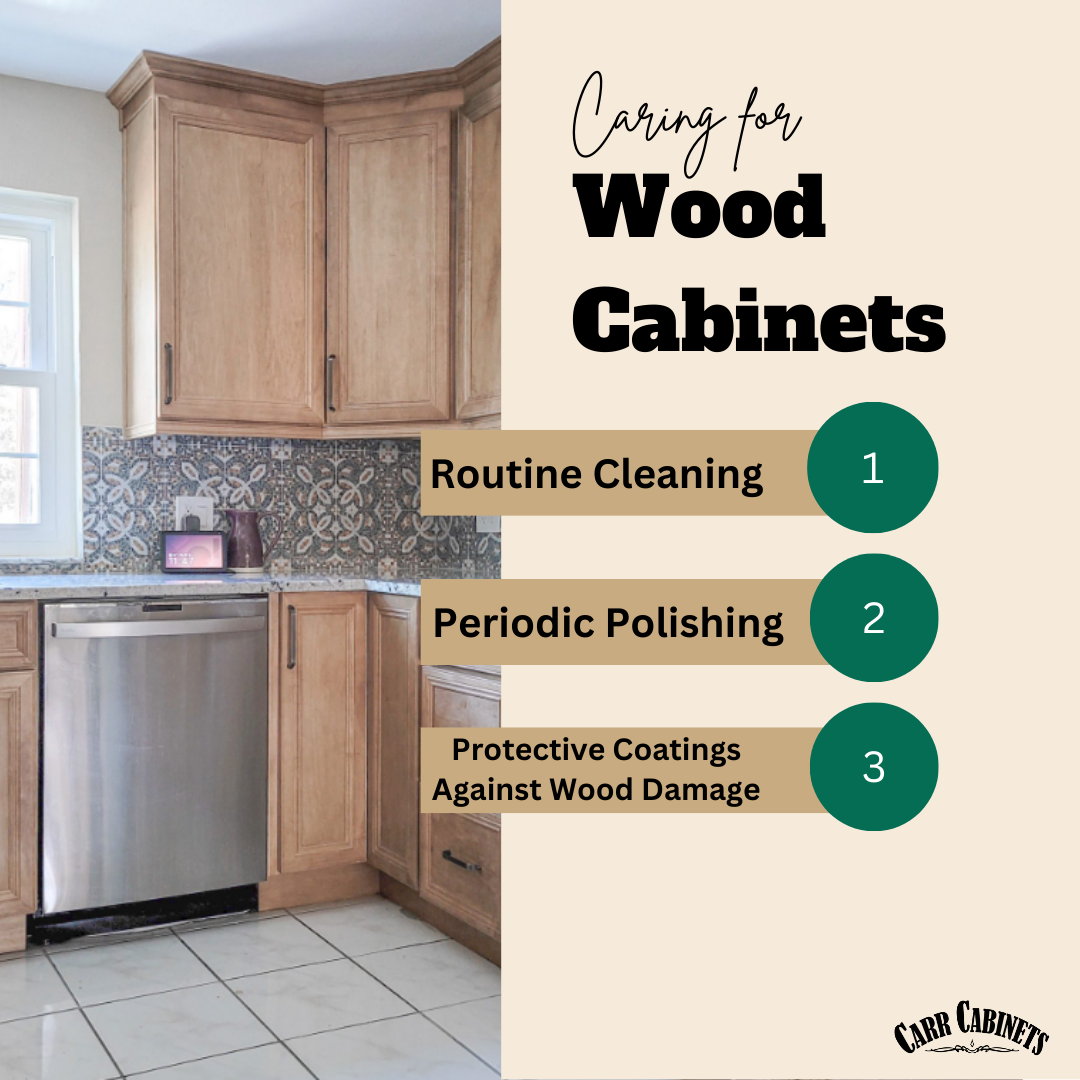 Caring for Wood Cabinets