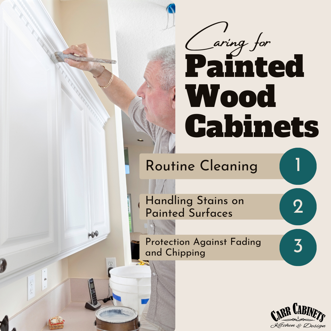 Caring for Painted Wood Cabinets