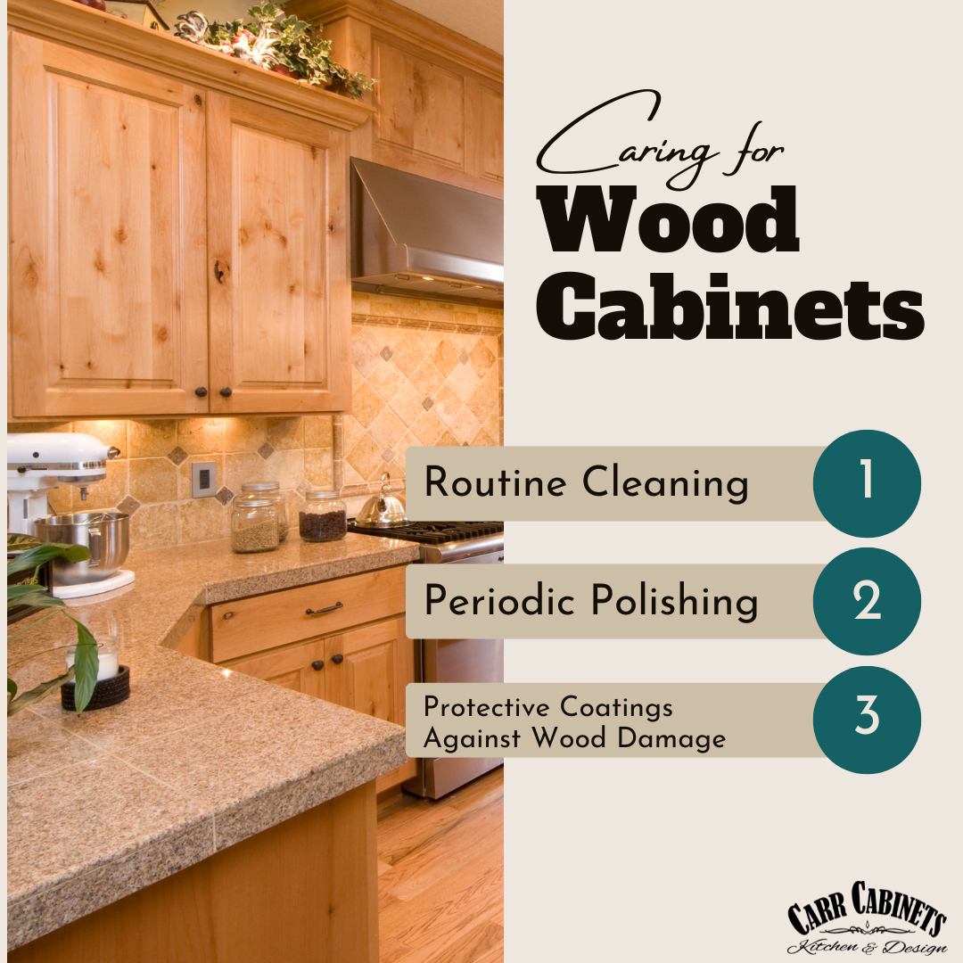 Caring for Wood Cabinets