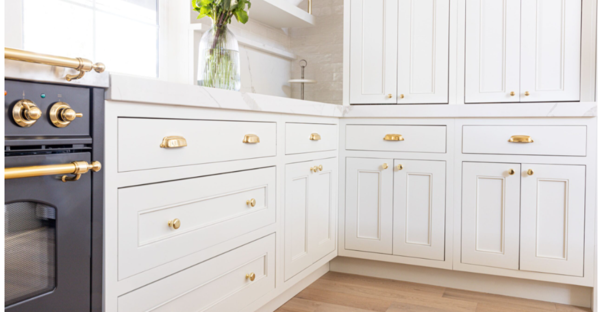 Kitchen with Inset Cabinets