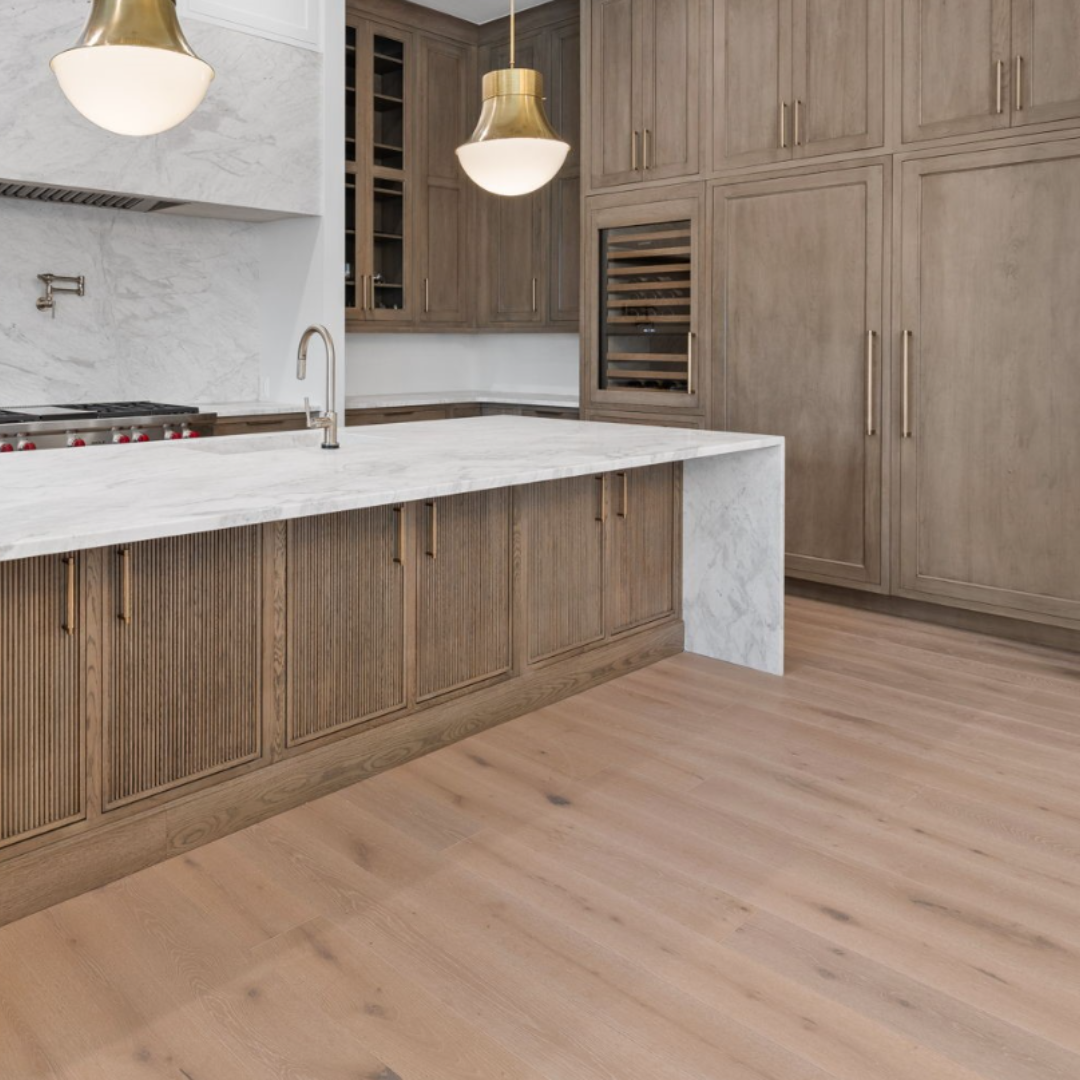 Kitchen with Inset Cabinets 4